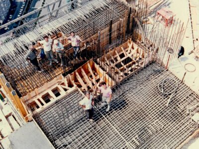 Costruzione Torri Enel a Napoli
